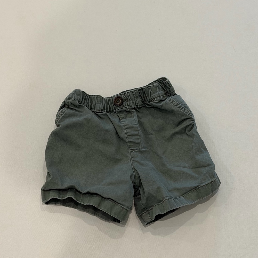 Chubbies Olive Green Elastic-Waist Shorts